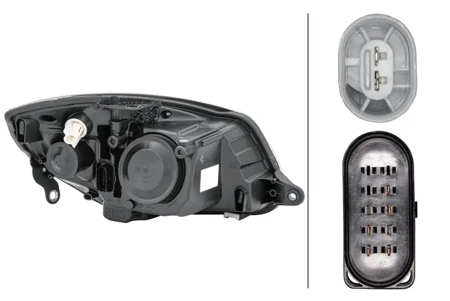 Hovedlampe Bi-Xenon Venstre Hella 