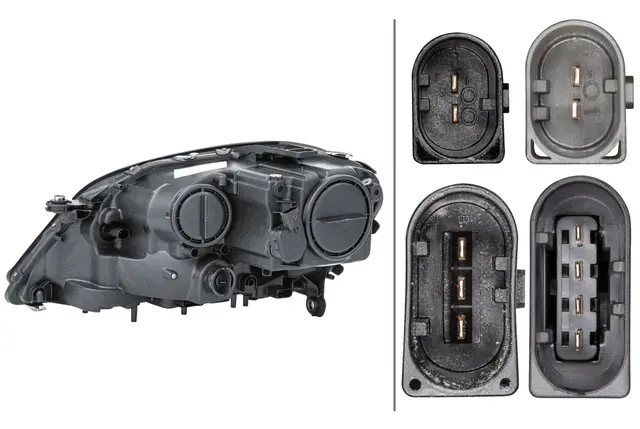 H.lysk. Halogen MB M W164 10/08- hø. Hella 