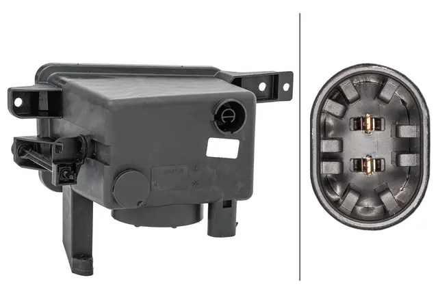 Fog Light, H3, right Hella 