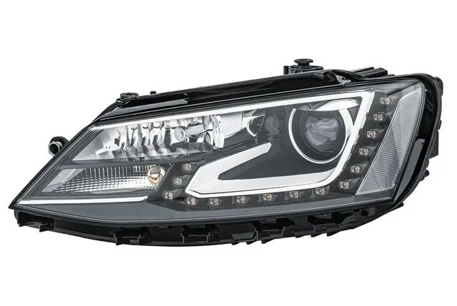 VW Hovedlampe Venstre Bi-Xenon Hella 