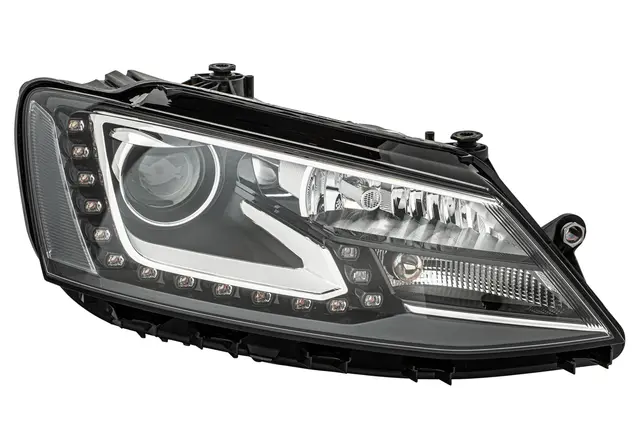 VW Hovedlampe Høyre Bi-Xenon Hella 