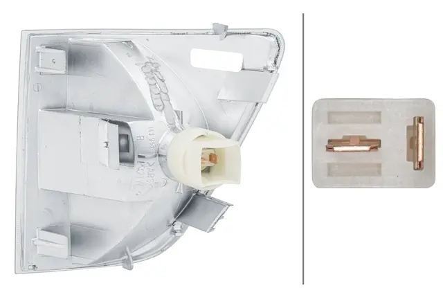 LAMP BL WHITE RH MG 12 YELLOW        2BA Hella 