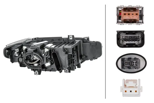 hovedlyskaster venstre Xenon - Bmw Hella 