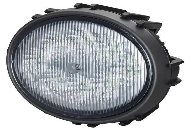 Oval 100 LED arblys sidemont. 1700Lm nær Hella 