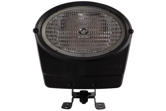 Arbeidslysk.Oval 100 Xenon stående 12v Hella 