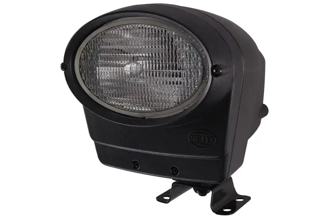 Arbeidslysk.Oval 100 Xenon stående 12v Hella 