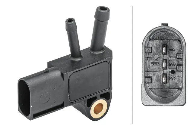 SENSOR, EXHAUST PRESSURE             6PP Hella 
