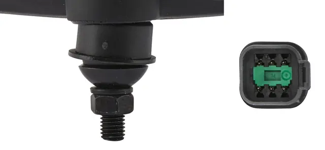 Brøytelykt M120 høyre 12v Deutsch Hella 