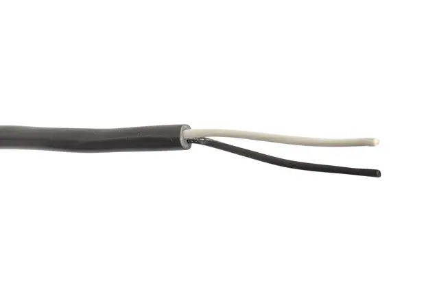 LED Markeringslykt 24V 1Led Hvit 5000mm Hella 