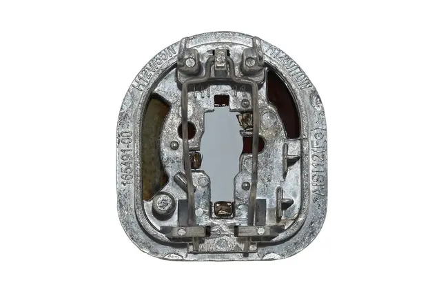 GLUED HEADLAMP INSERT GR             1F8 Hella 