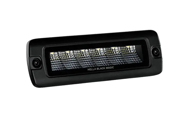 LED MINI LIGHTBAR 6.2" FLOOD FLUSH   1FB Hella 