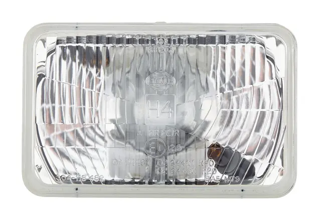 Lysk. H4 m/park/kappe/herdet glass Hella 