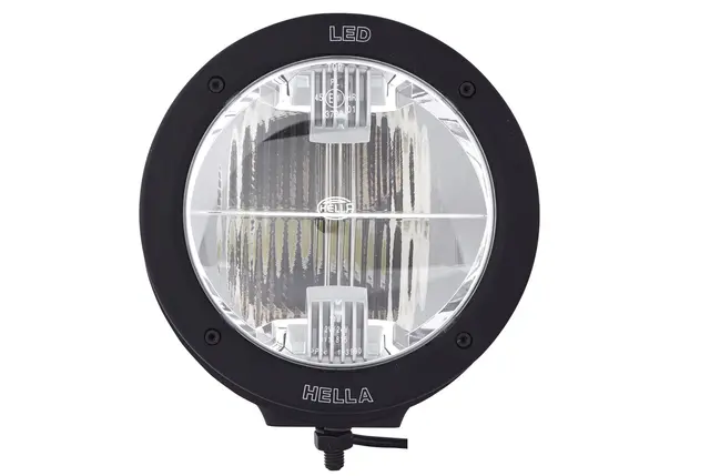 Luminator LED compact Svart ring Hella 
