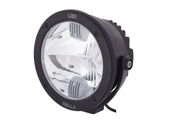 Luminator LED compact Svart ring Hella 