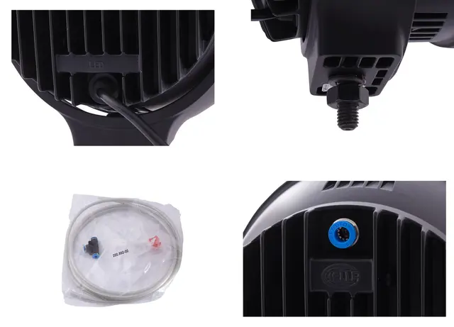 Luminator Compact LED svart ring Heavy D Hella 