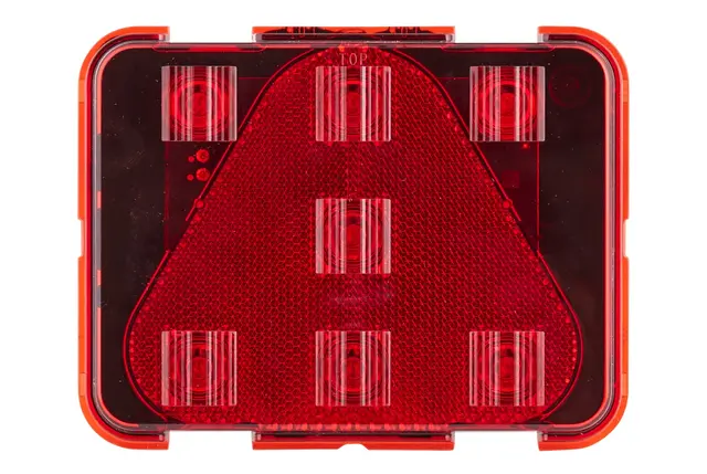 LED Modul Trekant refleks/bak/bremselys Hella 