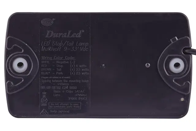 DuraLed Bak-/bremselykt mv 24LED liggend Hella 
