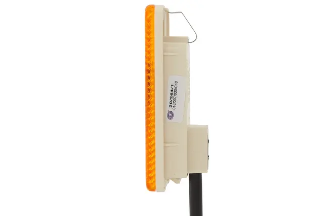 LED Sidemarkeringslykt 24v 4led Gul Hella 