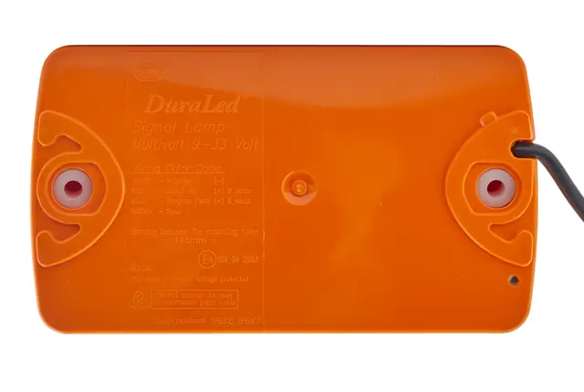 DURALED MULTIFLASH LAMP AMBER        2XD Hella 