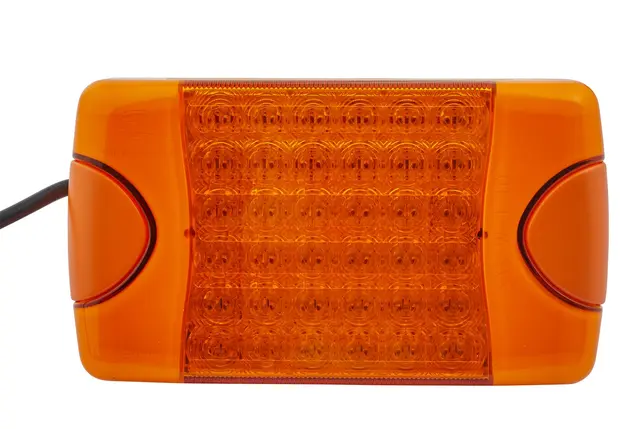 DURALED MULTIFLASH LAMP AMBER        2XD Hella 