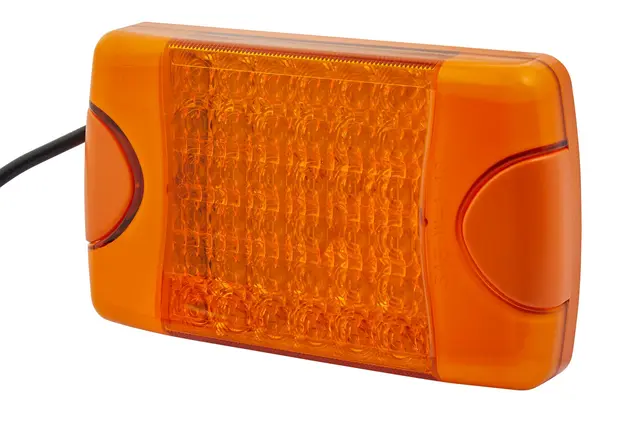 DURALED MULTIFLASH LAMP AMBER        2XD Hella 