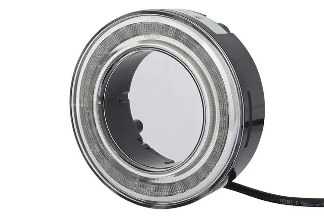 Kombinasjon baklampe bak/brems 24v rund Hella 