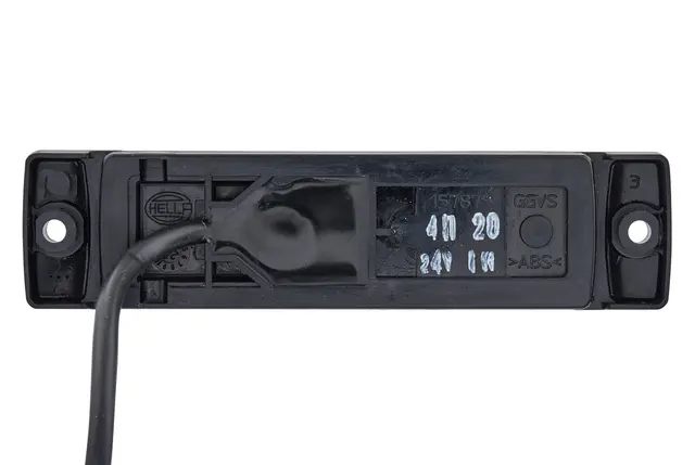 Markeringslykt 24V 1 Led Hvit 500mm Hella 