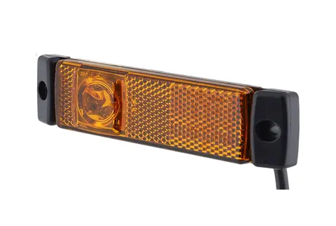 Markeringslykt 24V 1 Led Gul 1500mm Hella