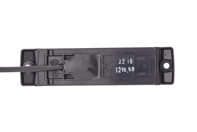 LED Markeringslykt 12V 1Led Rød 5000mm Hella 