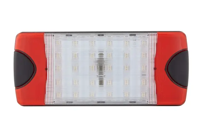 LED Bak/brems/blinklykt DuraLed 12-24v L Hella 