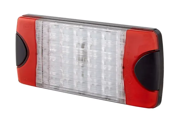 LED Bak/brems/blinklykt DuraLed 12-24v L Hella 