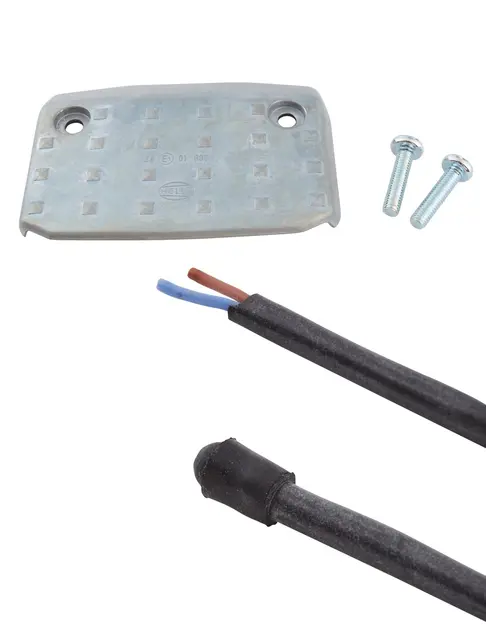 Lykt varselblinklys LED 12V f.løftelem Hella 