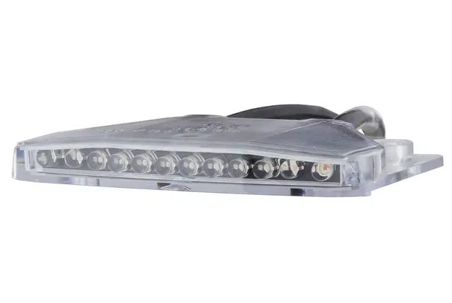 Lykt varselblinklys LED 12V f.løftelem Hella 