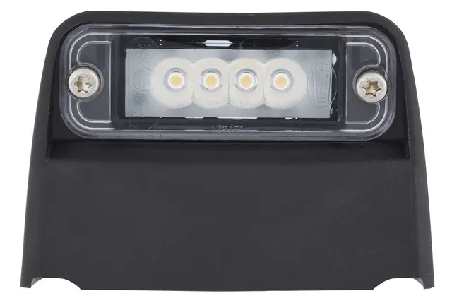 LED Skiltlykt 24V 4led for flatstift Hella 