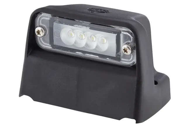 LED Skiltlykt 24V 4led for flatstift Hella 