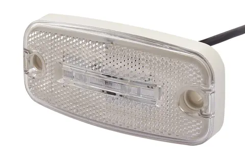 LED posisjonslykt 24V Hvit Hella