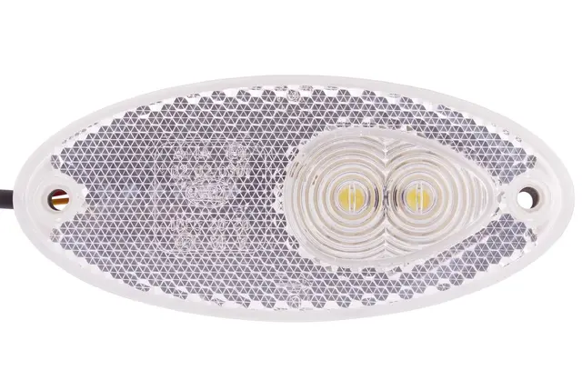 LED Posisjonslykt Hvit 12V Hella 