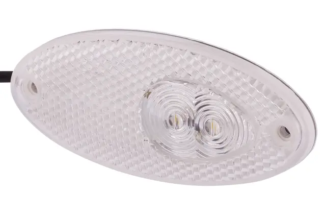 LED Posisjonslykt Hvit 12V Hella 