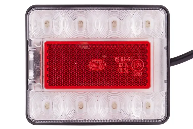 LED Bak/brems/blinklykt. 12-24v 8led Hella 