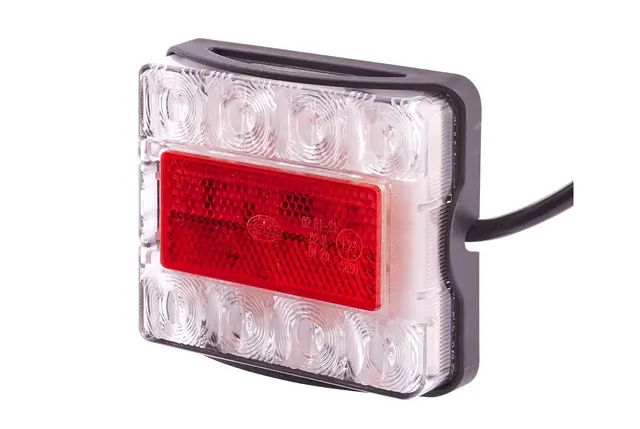 LED Bak/brems/blinklykt. 12-24v 8led Hella 