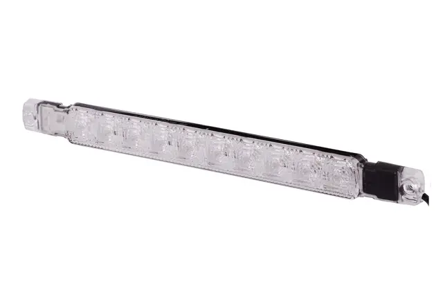 LED blinklykt 24V Klart glass Hella 