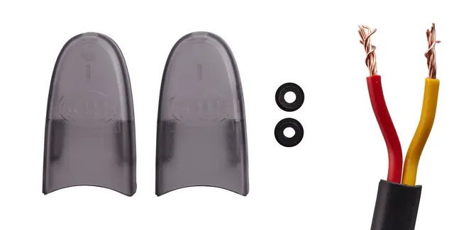 LED Bremselykt 12V 10 Led  Røkfarget gla Hella 