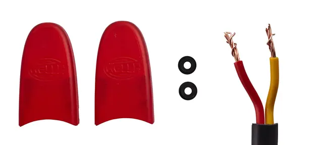 24V Rødt glass Hella 