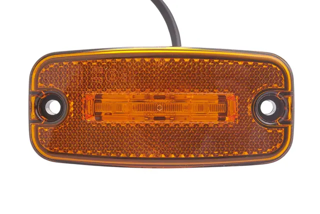 LED Sidemarkeringslykt 12v Gul Hella 