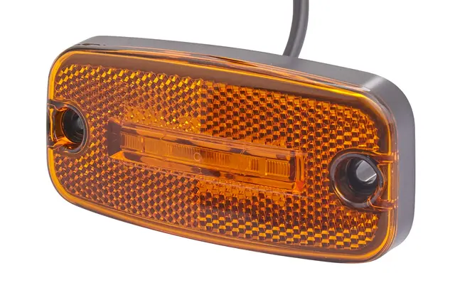 LED Sidemarkeringslykt 12v Gul Hella 
