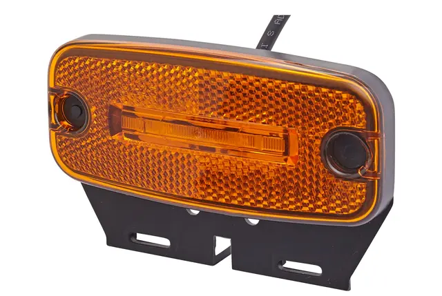 LED Sidemarkeringslys 24v 2led Gul med h Hella 