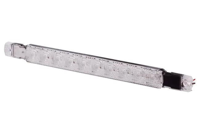 LED Bak/breselykt 24v 10led Klart glass Hella 