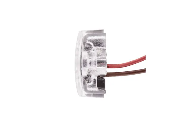 LED Bak/breselykt 24v 10led Klart glass Hella 