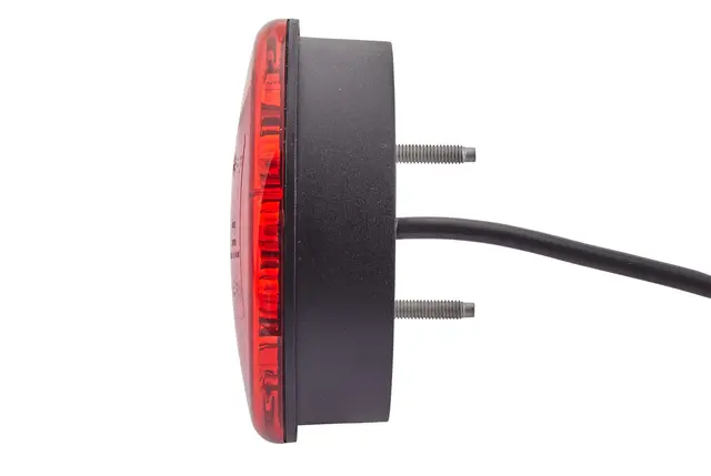 LED Baklykt rødt glass 12rød/12gul led Hella 