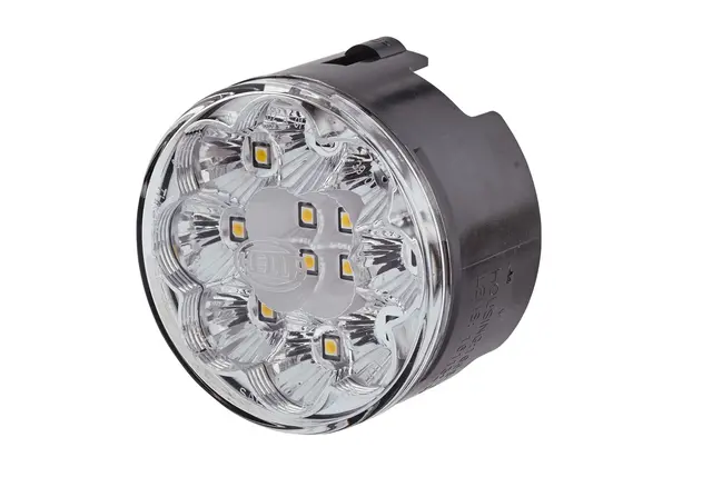 LED Posisjonslykt klart glass 12 led 24V Hella 